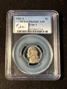1981�N S �W�F�t�@�[�\�� �j�b�P�� PCGS PR69DCAM �^�C�v1 716