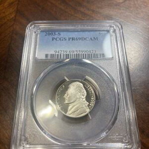 2003 S 5C �W�F�t�@�[�\�� �j�b�P�� PCGS PR69DCAM!