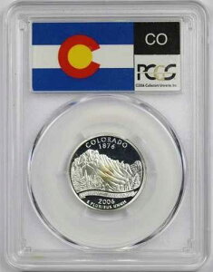 2006-S �R�����h �V���o�[ 25�Z���g PCGS PR 70 �f�B�[�v�J���I �X�e�[�g�N�H�[�^�[