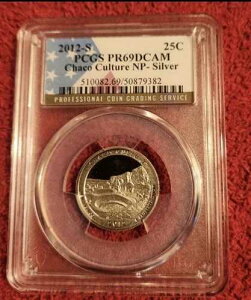 2012-S �`���R���� NP 90% �V���o�[ �N�H�[�^�[ PCGS PR 69 DCAM