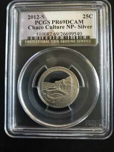 2012 S 25C �V���o�[ �`���R �J���`���[ �N�H�[�^�[ PCGS PR69 CAM