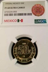 1995�N ���L�V�R 50�Z���^�{�X 50C NGC PF 68 �E���g���J���I �g�b�v�|�b�v �� �ᒒ��
