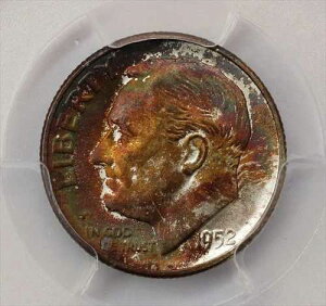 1952-S ���[�Y�x���g �_�C�� PCGS MS66FB �g�[��