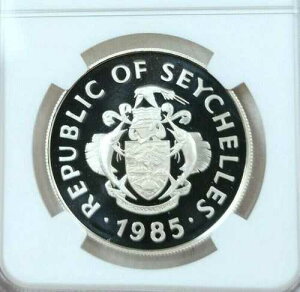 1985�N �Z�C�V�F�� �V���o�[ 50���s�[ �f�B�P�C�h �����p NGC PF 69 �E���g���J���I �g�b�v�|�b�v