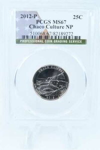 2012-P PCGS MS67 �`���R���� NP �N�H�[�^�[ �r�W�l�X �X�g���C�N 25�Z���g