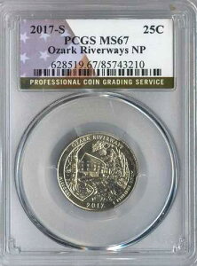 2017-S �I�U�[�N�E���o�[�E�F�C �N�H�[�^�[ PCGS MS67 �i��