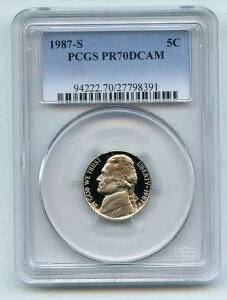 1987�N S 5C �W�F�t�@�[�\���j�b�P�� �O���[�h PCGS AS PR70 DCAM GEM MB 5435