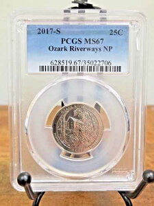 2017-S ���V���g�� �N�H�[�^�[ �I�U�[�N ���o�[�E�F�C�Y NP PCGS MS67 #35022706