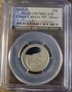 2012 S PR70 �`���R�J���`���[�N�H�[�^�[ NP - �V���o�[ - PCGS �t���b�O���x��