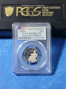 2025-S �v���[�t�J���I �X�e�C�V�[�p�[�N �~���o�[�� 25�Z���g�N�H�[�^�[ PR70DCAM (1) �킸��25���̂�����1���B?