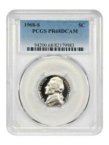 1968-S 5C PCGS PR68DCAM - �W�F�t�@�[�\���j�b�P��