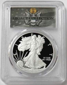 2019 W �A�����J�� �V���o�[ �C�[�O�� $1 �v���[�t PCGS PF 70 DCAM �}�O�i�� �I�v�X ���K�V�[