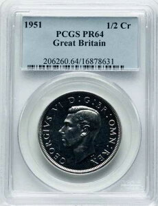 �C�M���X - 1950�N �W���[�W6�� - �n�[�t�N���E�� - PCGS PR64 - �u�����A���g�T�[�t�F�C�X