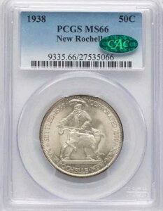 1938�N �j���[���V�F�� -50C- �N���V�b�N�L�O��݃n�[�t�h�� - PCGS MS66 CAC