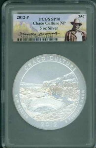 2012-P �`���R�J���`���[ NP ATB 5�I���X �V���o�[ PCGS SP70 �Z�I�h�A�E���[�Y�x���g SP-70