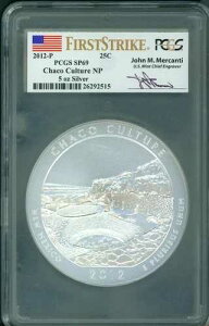 2012-P �`���R�J���`���[ NP ATB 5�I���X �V���o�[ PCGS SP69 �t�@�[�X�g�X�g���C�N �W�����E�}�[�J���e�B