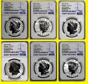 2022�N ���[�K�����s�[�X�h�� 6���Z�b�g NGC RV PF 70 �A�[���[�����[�X ���s �~���g3.5k