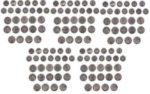 �E�N���C�i 5���Z�b�g 27������ x 10�� �t�����F�� 2018 - 2025 UNC �E�N���C�i�R