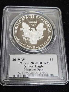 2019 W �v���[�t �V���o�[ �C�[�O�� PCGS PR70 DCAM ���K�V�[�R���N�V���� �}�O�i���E�I�v�X ���x��