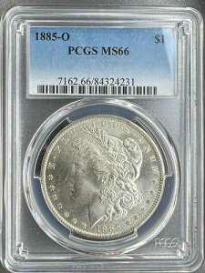 1885-O �����K����� PCGS MS66 - �������u���X�g�z���C�g�̌���\��