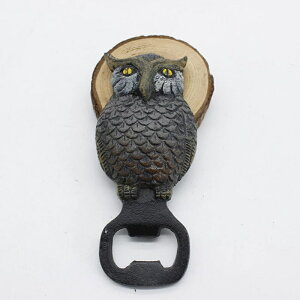 K[fjO tNĚ`̐𔲂SKTVXgr[Jc[hz[gfR[VCXN[hCo[RN𔲂 Owl shape bottle opener Cast iron KTV restaurant beer op