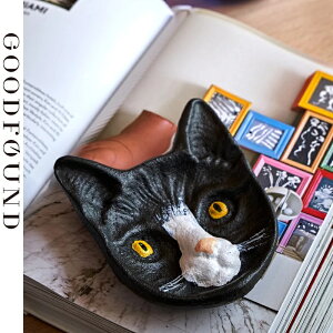 K[fjO WG[{bNXADMLXgiornL̊̌`Jtȑg{bNXƂ̑p̎[AǊ|/X^h^CṽMtg Jewelry box ,ashtray cast iorn Cat face shape colorful Trinket 