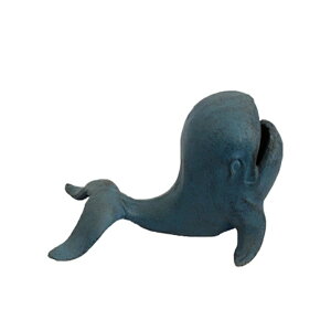 K[fjO iSNW̌`̃yz_[NtgNGCeBuȒItBXpAfXNe[ȗAMtgAFAN[ Ornaments Cast iron Whale shape pen holder crafts 