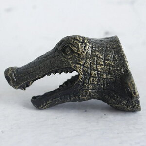 K[fjO CI[vi[Ǌ|SH|iNR_C`ǌ^r[{gI[vi[Mtgƃo[̑ Wine opener metal wall mounted cast iron arts and crafts Crocodile shape wall mould beer bot