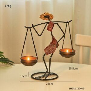 IuWF yB25.5cmzLhz_[Be[WbRvbSCk̉Ƃ̑e[uZ^[s[X̑Mtg yB-height 25.5cmzCandle Holder Vintage Maiden Moroc
