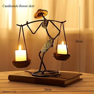 IuWF yE-24cmzLhz_[Be[WbRvbSCk̉Ƃ̑e[uZ^[s[X̑Mtg yE-height 24cmzCandle Holder Vintage Maiden Moroccan