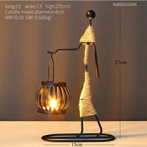 IuWF yM-27cmzLhz_[Be[WbRvbSCk̉Ƃ̑e[uZ^[s[X̑Mtg yM-height 27cmzCandle Holder Vintage Maiden Moroccan