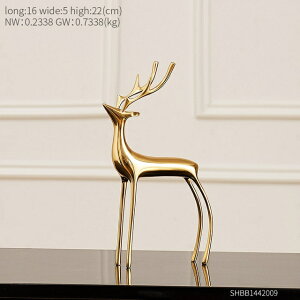 IuWF y22cmzS[f[Xz[fReBuAj}tBMANX}Xj[C[fXN[sAfR[V ySmall-height 22cmzGolden Moose Sculptu