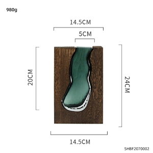 IuWF yԕrBzO[KXԕrؐt[|bgz[fR[VZ^[e[uANZT[fR[VeEforRoom yVase-BzGreen Glass Vases Chinese S