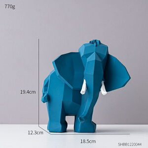 IuWF yO[Gt@gzCeA􉽊wf̂߂̒ۓIȏۂ̒ủƂ̑rO[̑ItBXANZT[Mtg yGreen-ElephantzAbstract Elephant Figurines