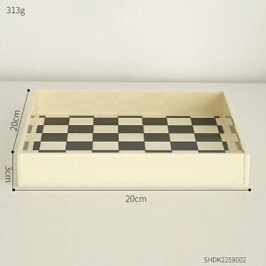 IuWF yzs͗l̎[ANgCfXNI[KiCU[Ƃ̑WG[G݃fBXvCϐQ[{bNX ySmallzCheckerboard Storage Acrylic Tray Desk Organizer Home Decoratio