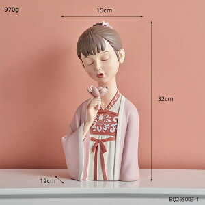 IuWF yAžÑ㏭WtBMAƂ̑rO[̑fXNgbv[gCANZT[A[gMtg ySculpture AzChinese Ancient Girl Statue Resin Figures Sculp