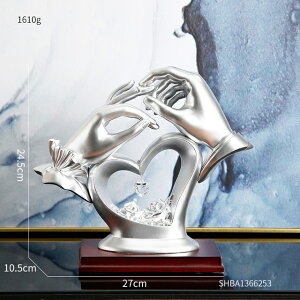 オブジェ 【ハンドモデルA】ラブスタチューカップルハンドモデル樹脂彫刻抽象北欧の家の装飾アートデスクアクセサリー寝室の装飾新年の贈り物 【Hand model A】Love Statue Couple Hand Model Resin Scul