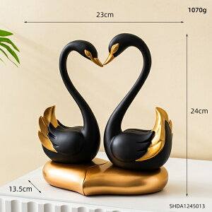 �I�u�W�F �y24cm-�u���b�N�z�������ے����Ƃ̑����I�t�B�X�f�X�N�A�N�Z�T���[���_���A�j�}�����f�������s�[�X���W���X�^�`���[�E�F�f�B���O�f�R���[�V�����M�t�g �y24cm-Black�zSwan Abstract Scu