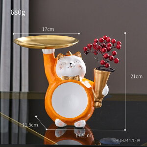 IuWF y[LbgIWzLv[^gCz[fR[VANZT[fXNgbvI[KiCU[Q̑풤Mtg yStorage cat-orangezCartoon Cat Statu