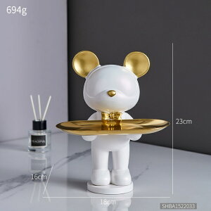 IuWF yCzxAXJv`[YWԕrz[fR[VANZT[^[gCJCC[fR[VAؔfReBu[Mtg yCzBear Sculptures Resin Vase 