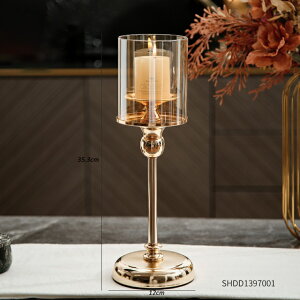 IuWF y35.3cmzKXLhz_[LhpkC䌋̃Z^[s[X_CjOe[uANZT[ yA-height 35.3cmzGlass Candle Holders Luxury Home De