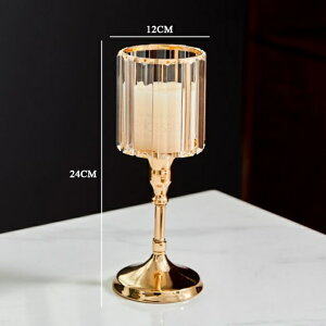 IuWF yB24cmzKXLhz_[LhpkC䌋̃Z^[s[X_CjOe[uANZT[ yB-height 24cmzGlass Candle Holders Luxury Home Decor