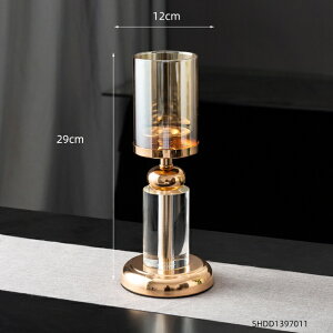 IuWF yD29cmzKXLhz_[LhpkC䌋̃Z^[s[X_CjOe[uANZT[ yD-height 29cmzGlass Candle Holders Luxury Home Decor