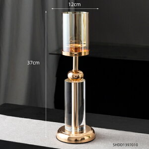 IuWF yD37cmzKXLhz_[LhpkC䌋̃Z^[s[X_CjOe[uANZT[ yD-height 37cmzGlass Candle Holders Luxury Home Decor