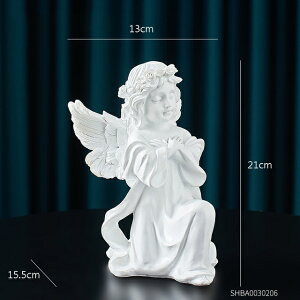 IuWF yVg̋FB1zVgWtBMAƂ̑rO[̑fXNgbvANZT[AEghAA[gwfiMtg yAngel-praying B1zAngel Statue Resin Figurines 