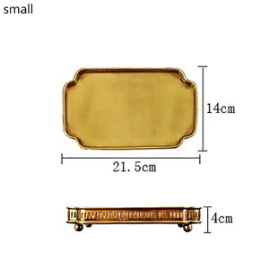 K[fjO yzoX[p^イ[I[KiCU[gCojeBJE^[gbvN[[bgQXgnh^IvCOσuV ysmallzBrass Storage Organizer Tra