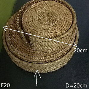 K[fjO yF20zێDVRكR[X^[6{Zbg[z_[tz[^ubgXNGA@CϔM}bg|bgpbh yF20zRound Hand Weaved Natural Rattan Coaster Set Of 6 Pieces With St