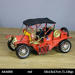 K[fjO yAAA004zGKgnhChubNbhACANVbNBe[WJ[f yAAA004zElegant Handmade Black Red Iron Classic Vintage Car Model