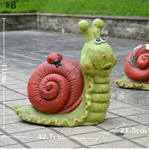 K[fjO yBzO[bhK[fX^`[WJ^ctBMApeBI[hA[gfR[VŐ艮OtăfR[V yBzGreen Red Garden Statue Resin Sna