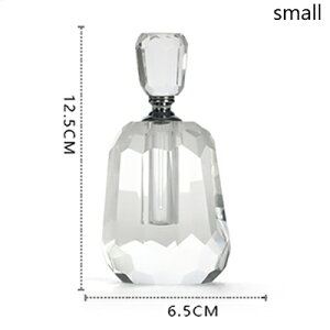 K[fjO yzX[rbONX^rNAA[g܂ꂽBe[WX^C̃KXlߑւrz[e[us[X ysmallzSmall Big Crystal Perfume Bottles Clear Ar